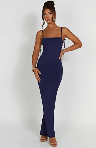 Sanya Maxi Dress - Navy - glavon