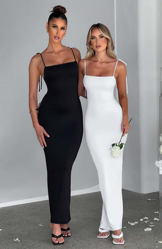 Sanya Maxi Dress - White - glavon