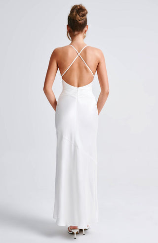 Sarita Maxi Dress - Ivory - glavon