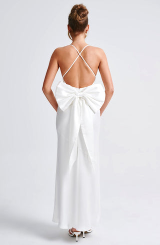 Sarita Maxi Dress - Ivory - glavon