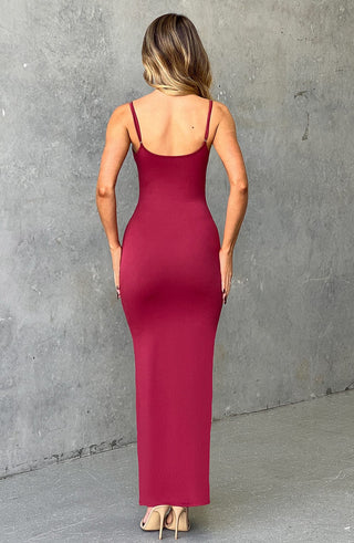 Saskia Maxi Dress - Cherry - glavon