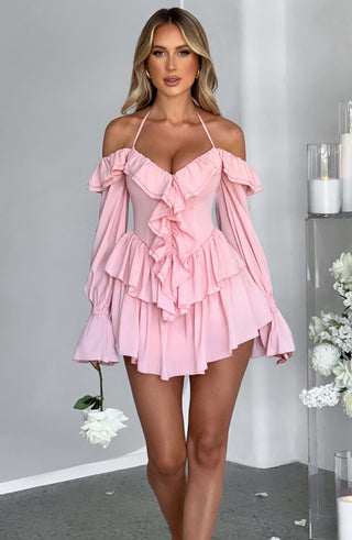Savanna Playsuit - Pink - glavon