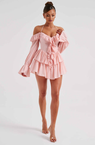 Savanna Playsuit - Pink - glavon