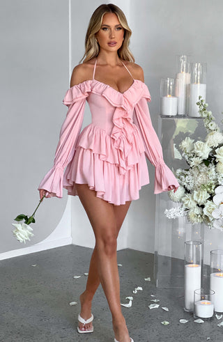 Savanna Playsuit - Pink - glavon