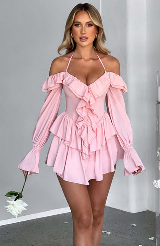 Savanna Playsuit - Pink - glavon