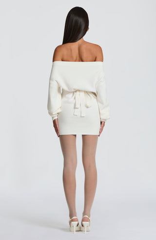 Sawyer Mini Dress - Ivory - glavon