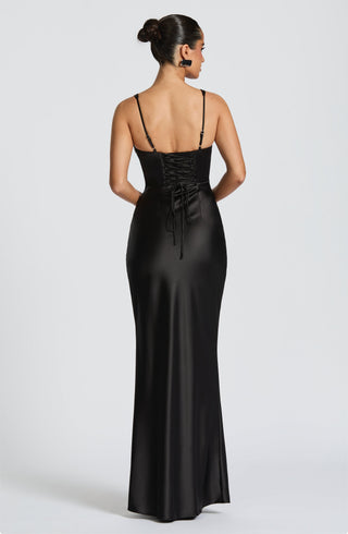 Shae Maxi Dress - Black - glavon