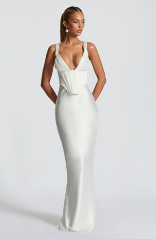 Shae Maxi Dress - Ivory - glavon