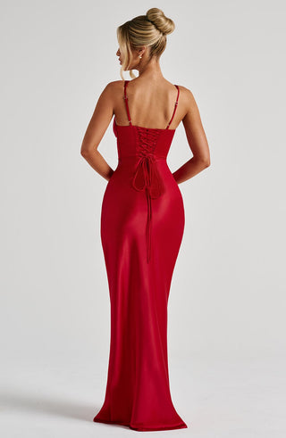 Shae Maxi Dress - Red - glavon