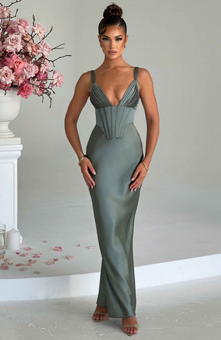 Shae Maxi Dress - Sage - glavon