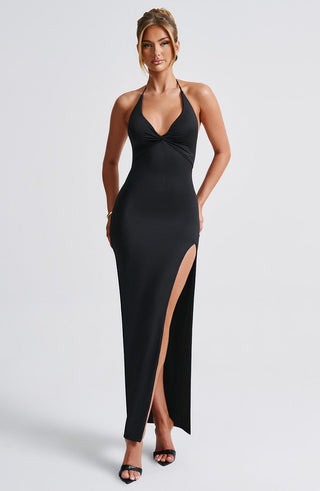 Siaira Maxi Dress - Black - glavon