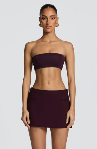 Simi Top - Plum - glavon