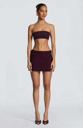 Simi Top - Plum - glavon