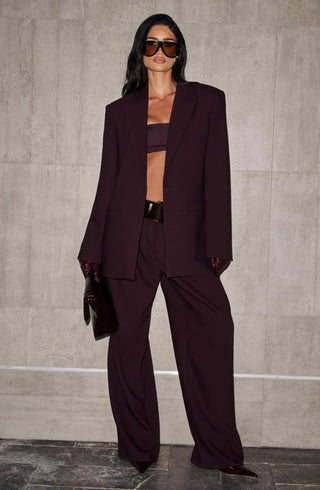 Simi Top - Plum - glavon