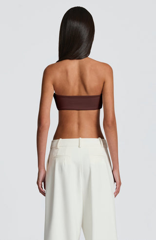 Simi Top - Plum Brown - glavon