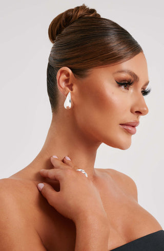Small Fayth Earrings - Silver - glavon