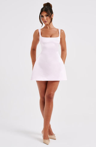 Sofie Mini Dress - Blush - glavon
