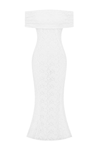 Stephanie Maxi Dress - Ivory - glavon