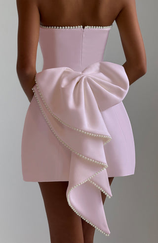 Suni Mini Dress - Blush - glavon