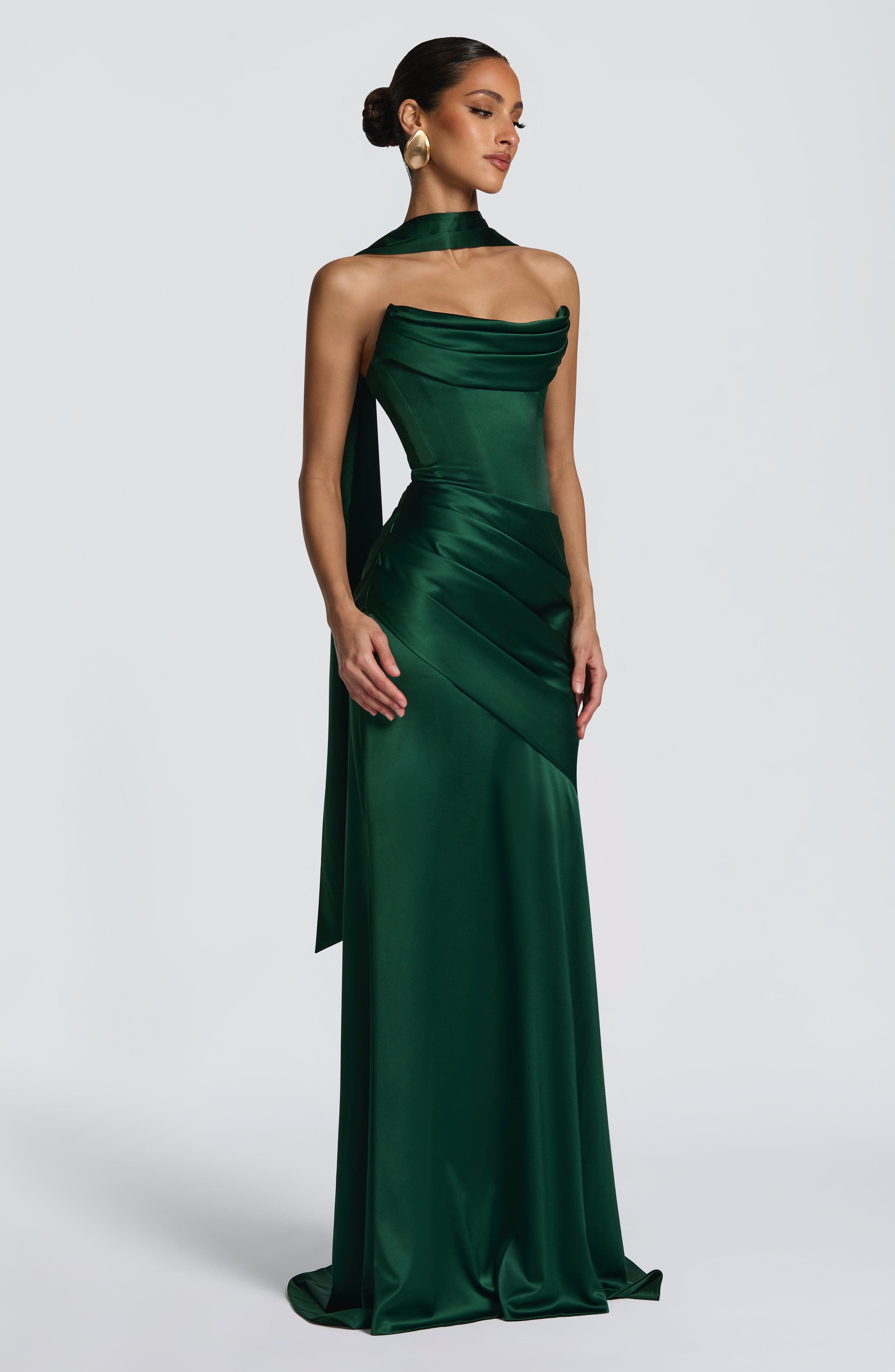 Sybil Scarf - Emerald - Napalia