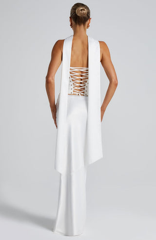 Sybil Scarf - Ivory - glavon