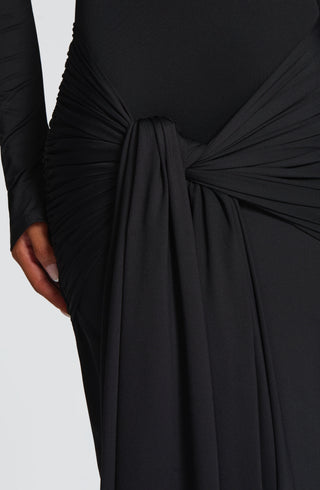 Tahnee Maxi Dress - Black - glavon