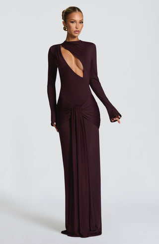 Tahnee Maxi Dress - Plum - glavon
