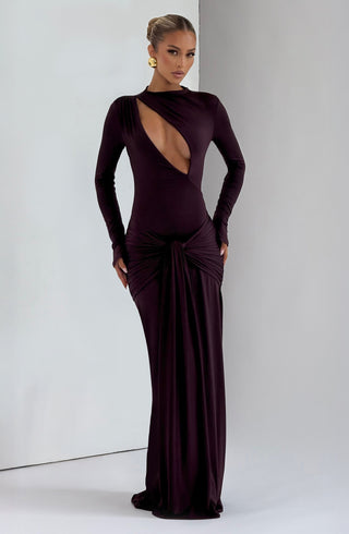 Tahnee Maxi Dress - Plum - glavon