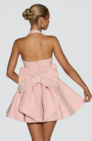 Talara Mini Dress - Blush - glavon
