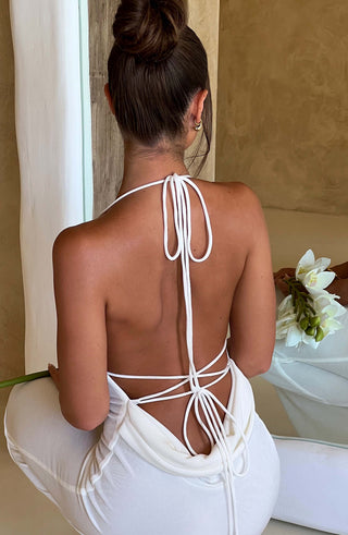 Talisa Maxi Dress - Ivory - glavon