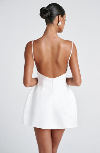 Tate Mini Dress - Ivory - glavon