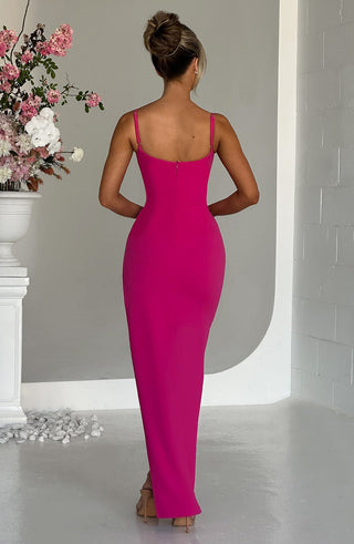 Tiarne Maxi Dress - Hot Pink - glavon