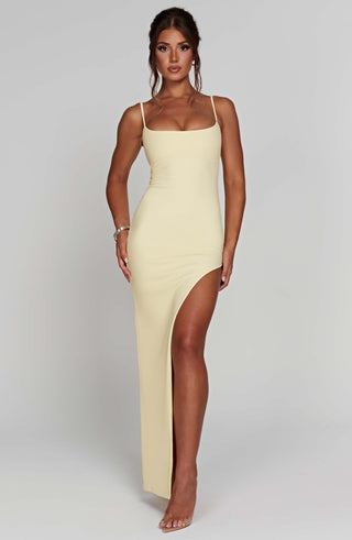Tiarne Maxi Dress - Lemon - glavon