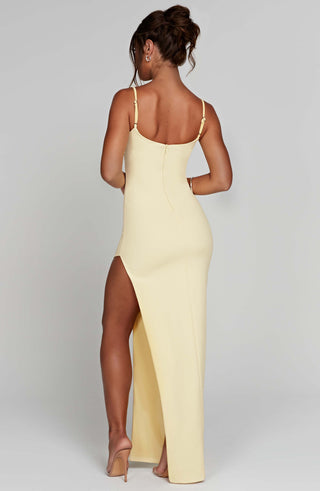 Tiarne Maxi Dress - Lemon - glavon