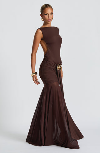Tori Bodysuit - Plum Brown - glavon