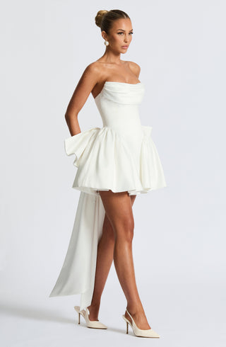 Trinity Mini Dress - Ivory - glavon