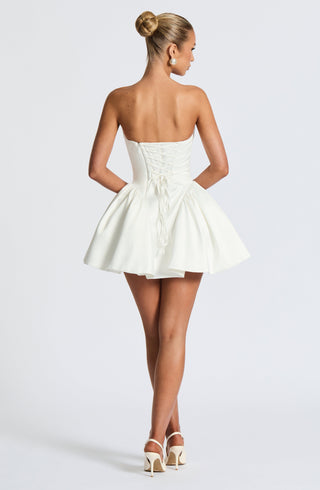Trinity Mini Dress - Ivory - glavon