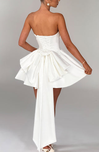 Trinity Mini Dress - Ivory - glavon