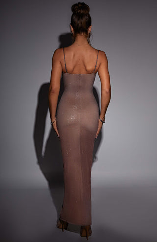 Trixie Maxi Dress - Sparkle Ombre Print - glavon