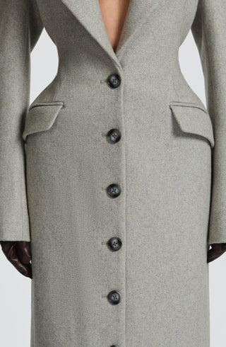 Ursula Coat - Light Grey - glavon
