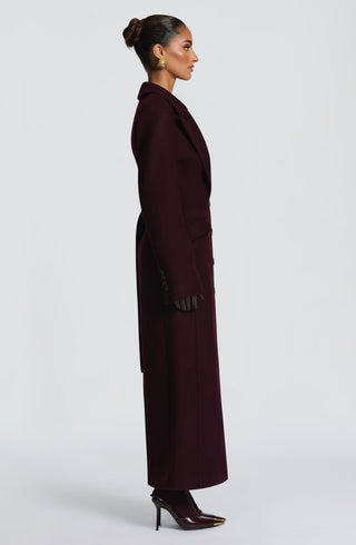 Ursula Coat - Plum - glavon