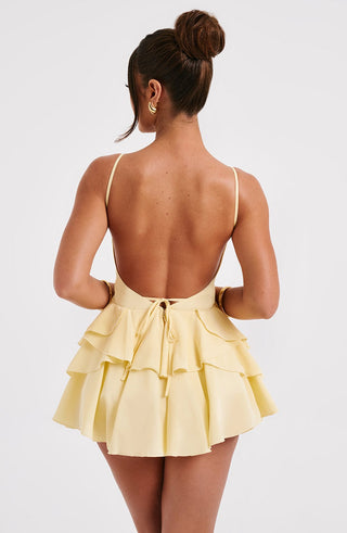 Veena Playsuit - Lemon - glavon