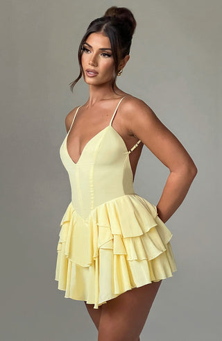Veena Playsuit - Lemon - glavon