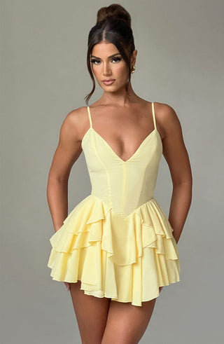 Veena Playsuit - Lemon - glavon