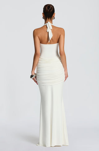 Veneda Maxi Dress - Ivory - glavon
