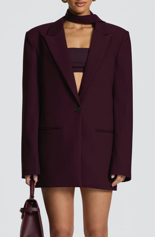 Vinnie Scarf - Plum - glavon