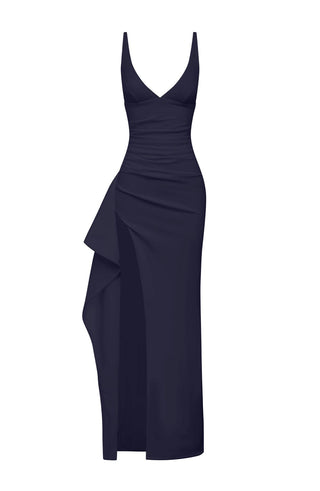 Violetta Maxi Dress - Navy - glavon
