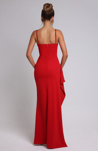 Violetta Maxi Dress - Red - glavon