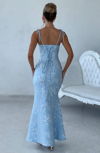 Whitney Maxi Dress - Blue - glavon