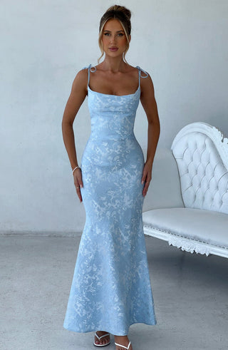 Whitney Maxi Dress - Blue - glavon